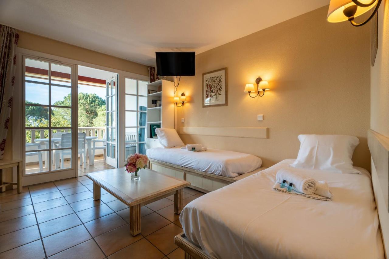 Appartement Atlantic Selection - Domaine De Bordaberry - Avec Piscine Et Vue Ocean à Urrugne Extérieur photo